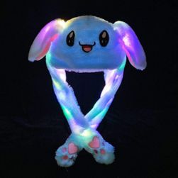 Czapka pluszowa LED z ruchomymi uszami Akona