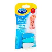 Scholl Velvet Smooth Blue wymienna końcówka