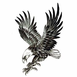 Tatuaj temporar - vultur