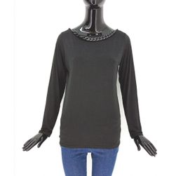 Ženska majica z dolgimi rokavi - črna, Tekstilne velikosti CONFECTION: ZO_d52fb0ce-2850-11ed-8470-0cc47a6c9c84