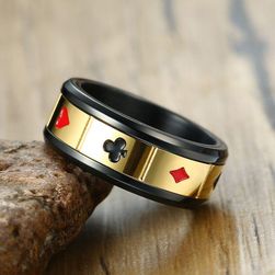 Pánský prsten Poker
