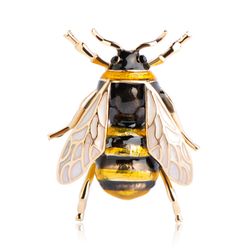 Дамска брошка под формата на пчела