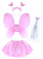 Kostium kwiatowy ze skrzydłami dla dzieci RZ_792159