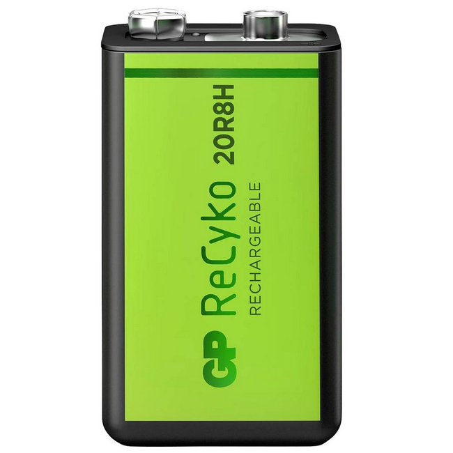 Baterije GPRCK20R8H899C1 akumulator 9 V Ni - MH 200 mAh 8,4 V ZO_245341 1