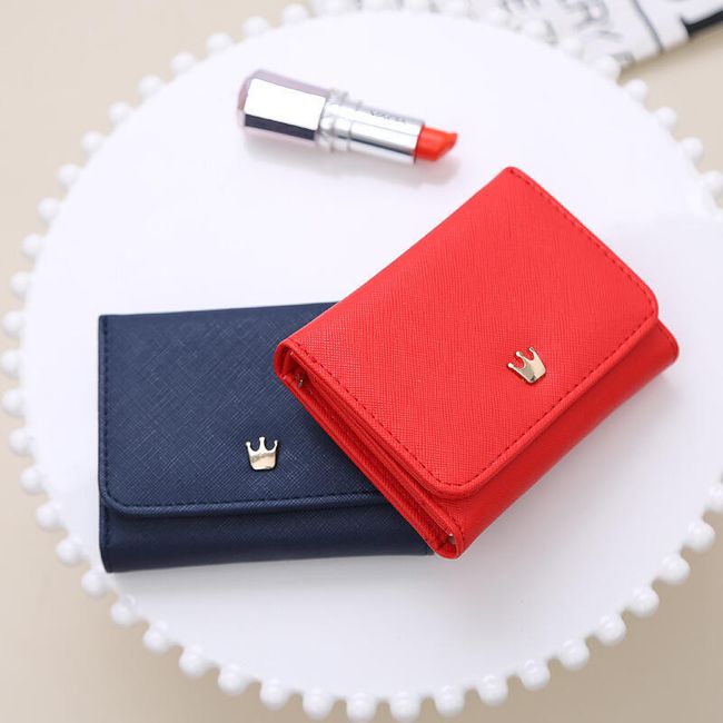 Elegantní dámská peněženka drobnějších rozměrů - různé barvy 1