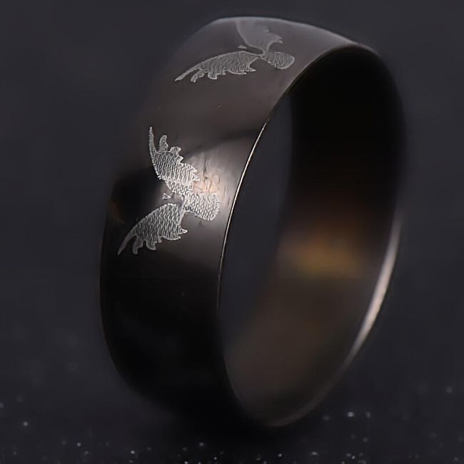 Prsten zdobený orlem 1