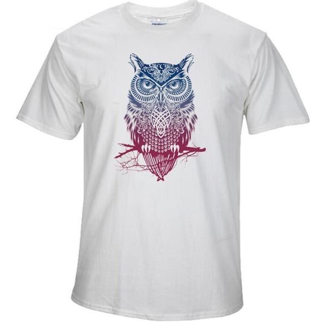 Muška majica sa printom sove - više boja 1
