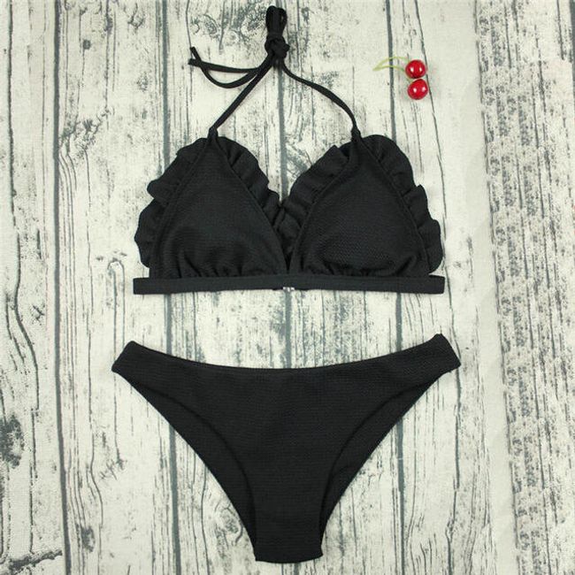 Krásné bikiny s volánky - 6 barev 1