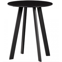 Czarny metalowy stolik do przechowywania Axl 40 cm ZO_254431