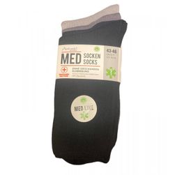 Мъжки чорапи - черни и сиви, Размери Бельо, чорапи: ZO_259070-39-42