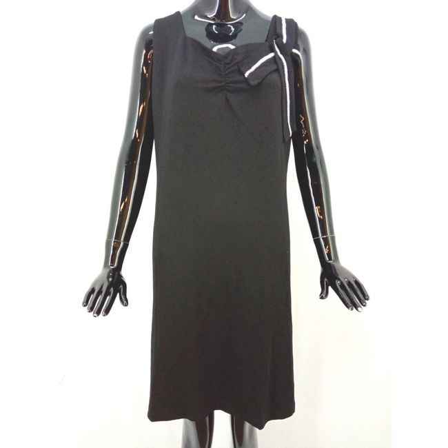 Ženska modna obleka AC Belle, črna, tekstilne velikosti CONFECTIONERY: ZO_6f6c1be0-17e5-11ed-a000-0cc47a6c9c84 1