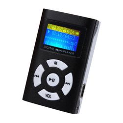 MP3 přehrávač s LCD displejem - 5 barev