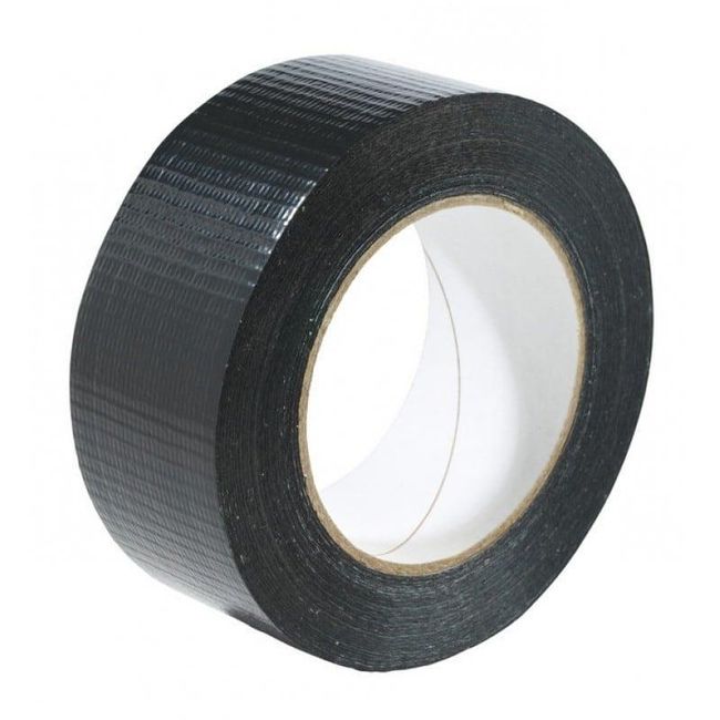Voděodolná textilní páska 50mm x 25m černá ZO_262683 1