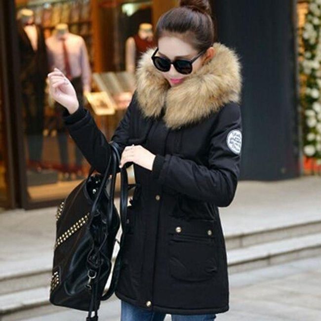 Vanesa Black női kabát - 2-es méret, XS - XXL méretek: ZO_235071-S 1