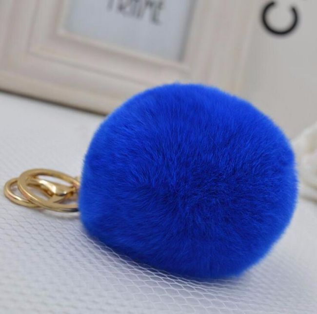 Trendy pompon na torebkę w wielu modnych kolorach 1