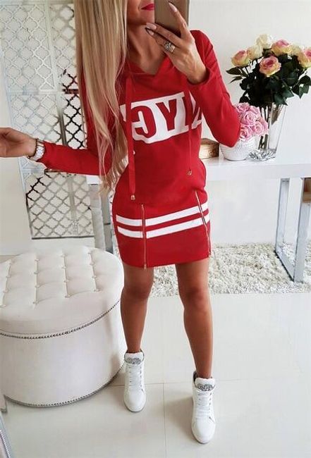 Women´s sweatshirt dress Lolla 1