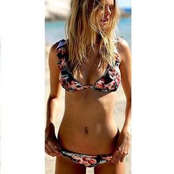 Květinové dámské bikiny