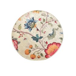 Kúpeľňová predložka Circle Vintage Flower, ø 140 cm ZO_182220