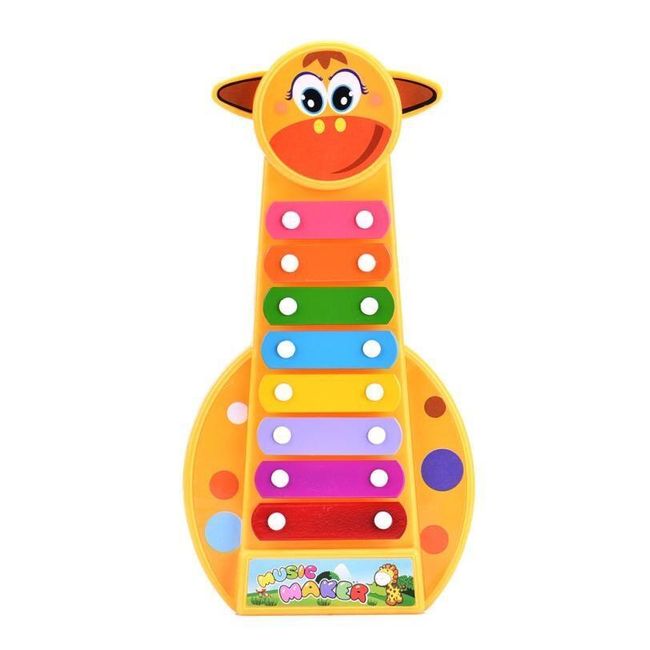 Xilofon pentru copii în formă de girafă 1