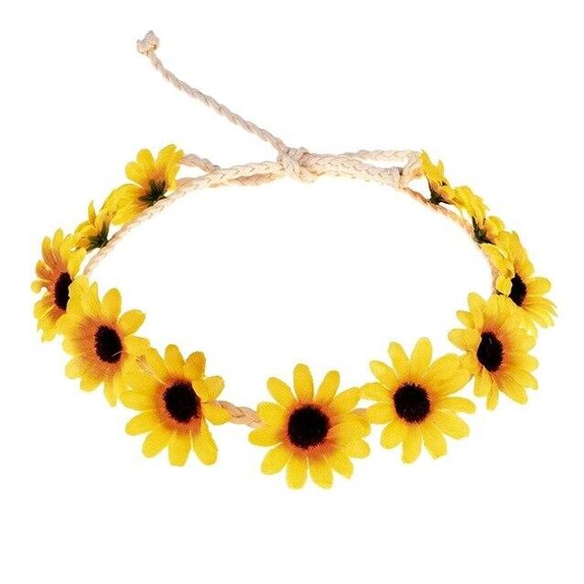 Headband Sunflower 1