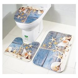 Toilet rugs set DCX3