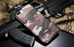 Pouzdro na iPhone v army vzoru - více variant