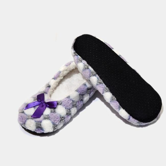 Plush slippers B05494 1