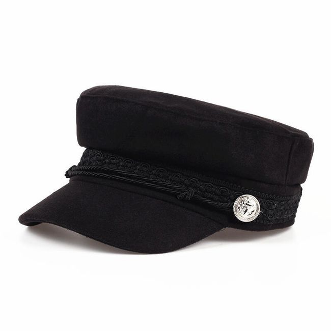 Dámská čepice ve vintage stylu s kšiltem - 4 varianty 1