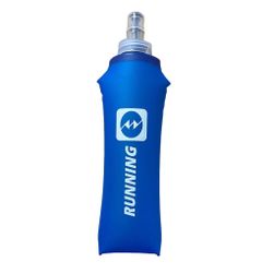 Sportovní měkká láhev na vodu, 500 ml, modrá barva ZO_181668