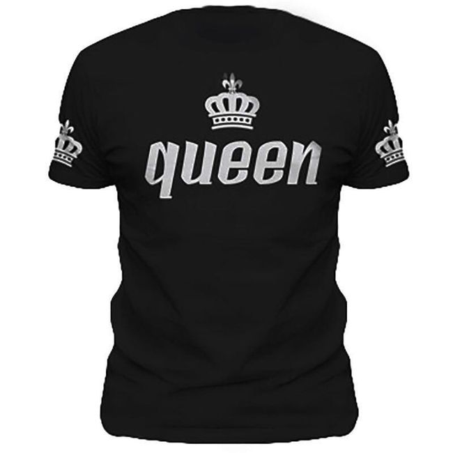 Tričko pre páry - kráľ a kráľovná 1