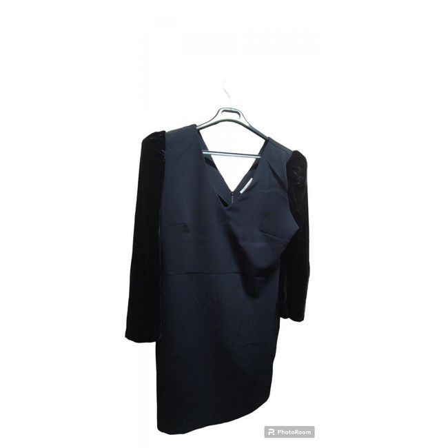 Dámske elegantné šaty Camaieu, čierne, textilné veľkosti CONFECTION: ZO_dd1cf16c-f733-11ee-a9df-42bc30ab2318 1
