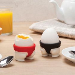 Suport de ouă din silicon cu design amuzant - 2 buc