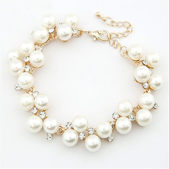 Kouzelný korálkový náramek v perlovém provedení 1