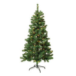 Umělý vánoční stromek s LED osvětlením 150 cm ZO_9968-M909