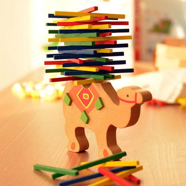 Drewniana zabawka - zwierzątko 1