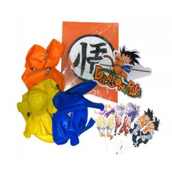 Zestaw dekoracji na przyjęcie dla dzieci SEVEN DRAGON BALL - 32szt. ZO_243772