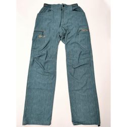 Męskie lekkie spodnie outdoorowe MIMICRI - M PMS026 niebieski, Kolor: Niebieski, Rozmiary XS - XXL: ZO_203105-MOD-M