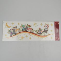 F. naklejka obrazkowa - Misja Boże Narodzenie - 16,5 x 48,5 cm z brokatem ZO_XDKO80609