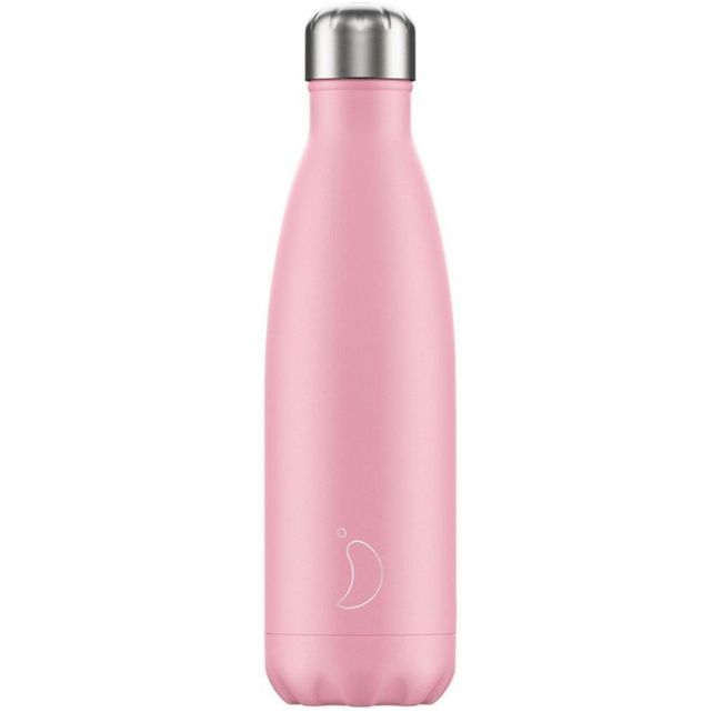 Sticlă de apă Chilly's 500ml, roz pastelat ZO_246847 1