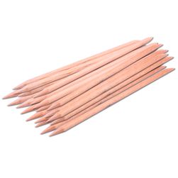 Lesene paličice za manikuro - 20 kosov