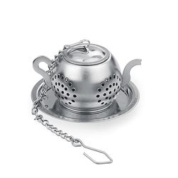 Sită de ceai pe lanț - în formă de ceainic