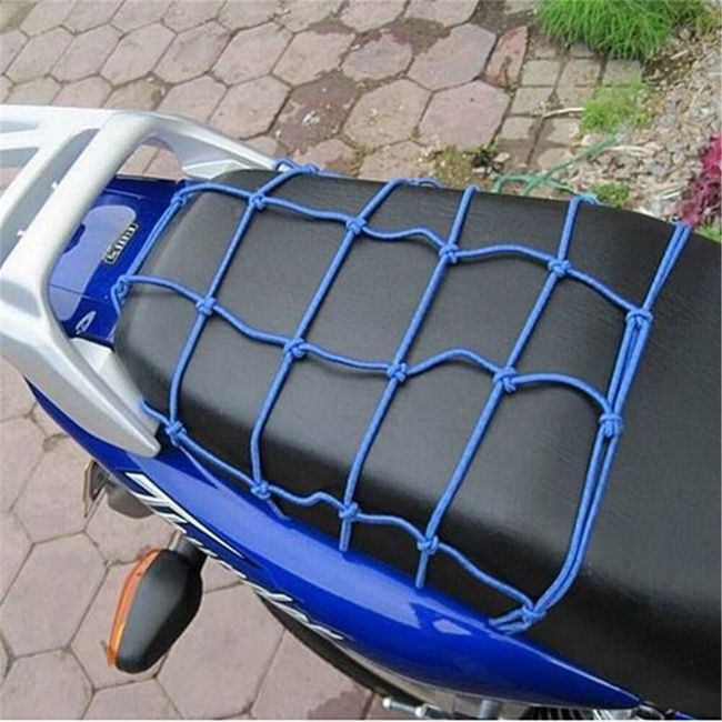 Багажна мрежа за мотоциклет - 5 цвята 1