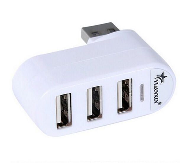 Mini USB adaptér - 3 vstupy 1