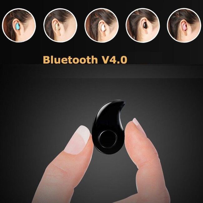 Miniaturowe słuchawki do uszu bezprzewodowe - Bluetooth 4.0 1