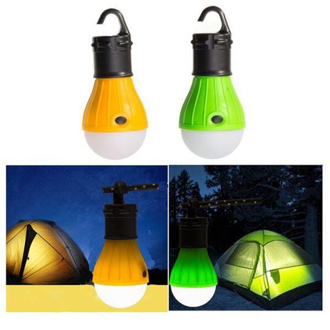 Lampă suspendată cu LED în formă de bec pentru exterior - verde 1