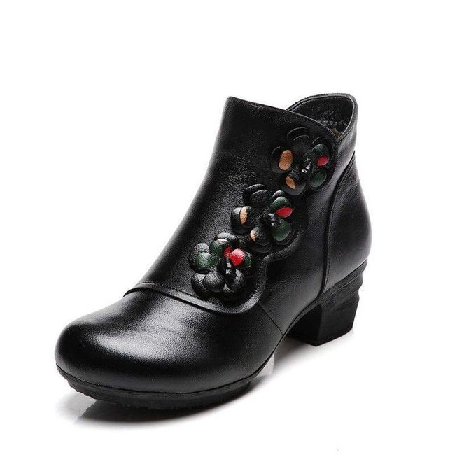 Dámské boty na podpatku Eigyr černá - velikost 41 ZO_ST02688 1