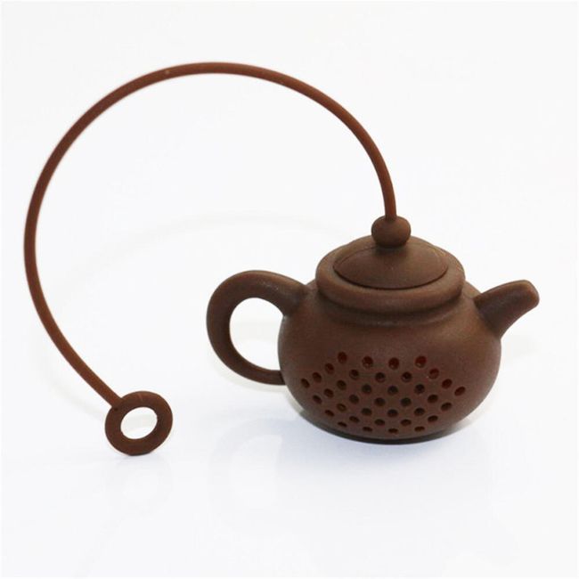 Sita de ceai sub formă de ceainic mic 1