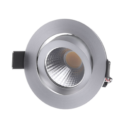 Reflektor sufitowy LED aluminiowy matowy 7W 12261253 ZO_244750