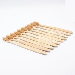 Komplet bambusovih ščetk - 10 kosov
