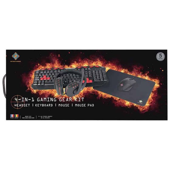 Kit - tastatură, mouse, mouse pad, căști ZO_262995 1